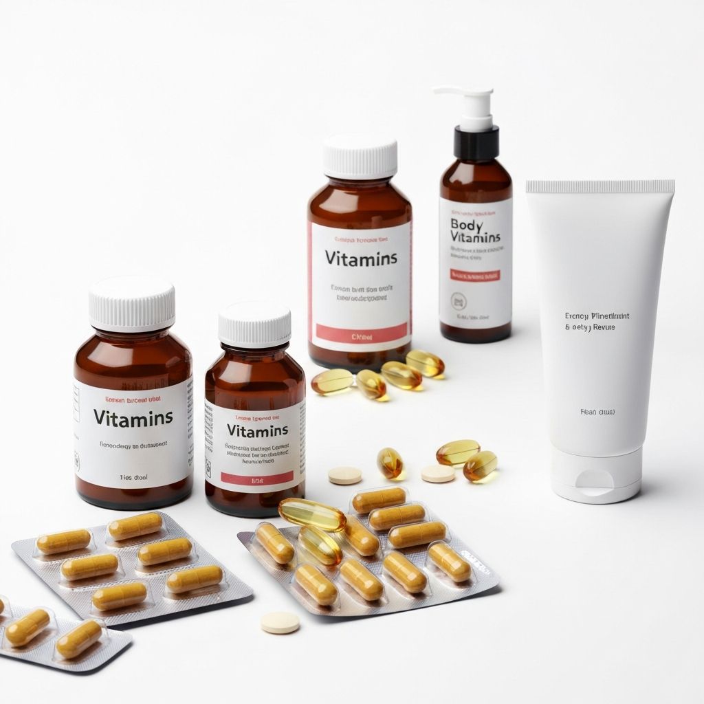 Wellness vitamins and creams